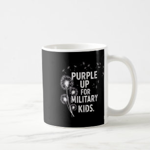 Mug Purple Up For Military Kids - Mois De La Militar