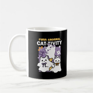 Mug Purr-anormal Cat-tivity - Halloween Cat Design