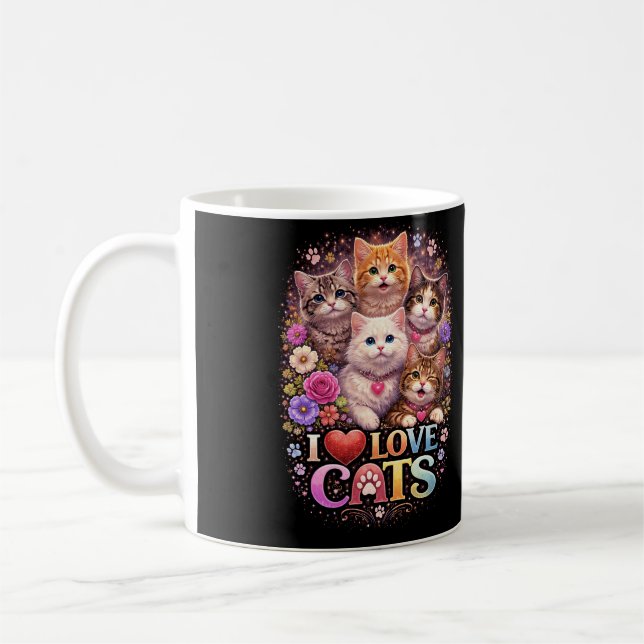 Mug Purrfect Little Hearts (Gauche)