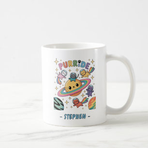 Mug Purride Space Cats - Kawaii Astronaut Cats