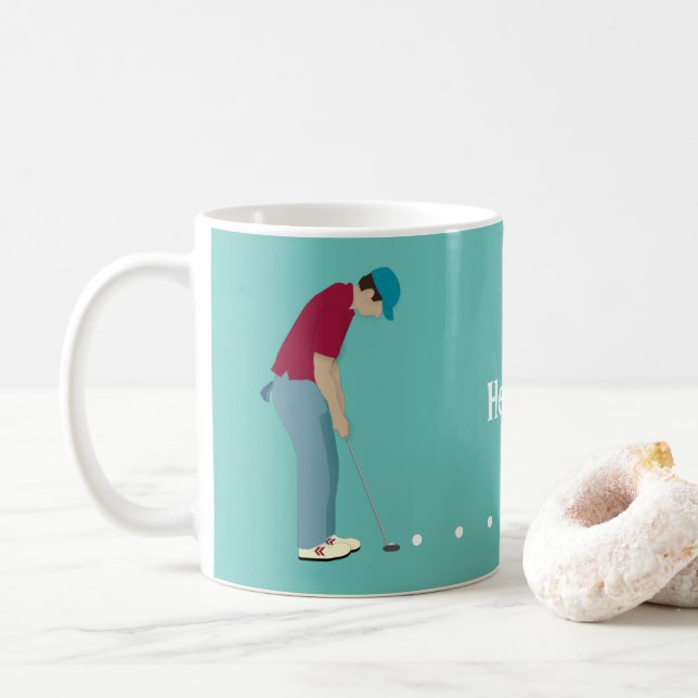 Mug Putage de golfeurs (Avec donut)