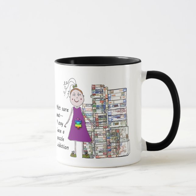 Mug Puzzle addiction (Droite)