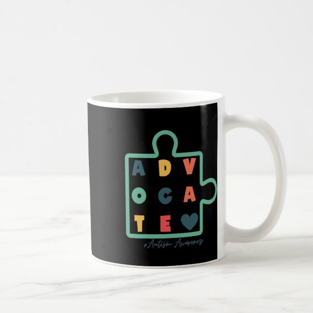 Mug Puzzle Advocate Sensibilisation sur l'autisme Auti (Droite)