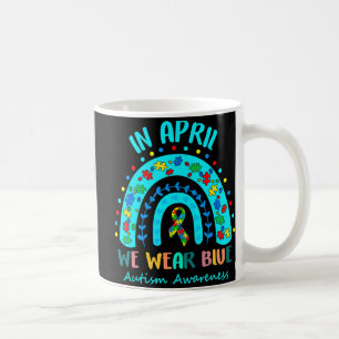 Mug Puzzle Arc En Avril Nous Portons Blue Autism Award