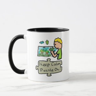 Mug Puzzle Conserver le calme