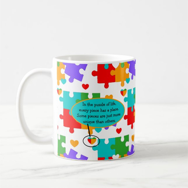 Mug Puzzle de la vie (Gauche)