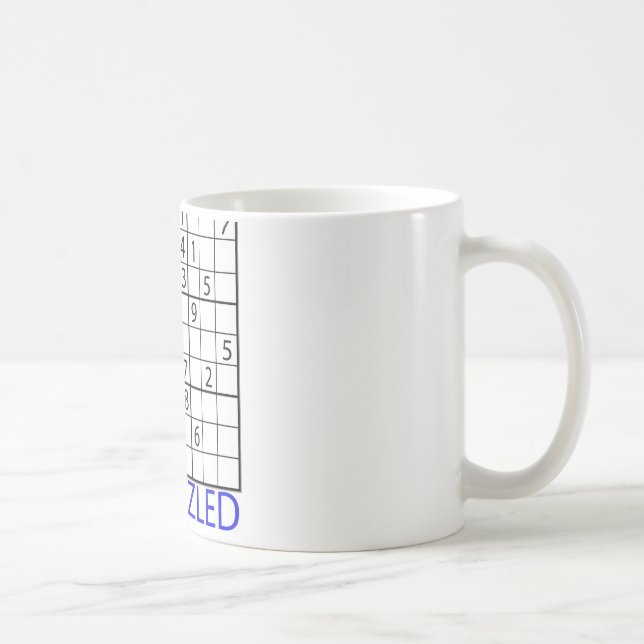 Mug Puzzle de Sudoku (Droite)