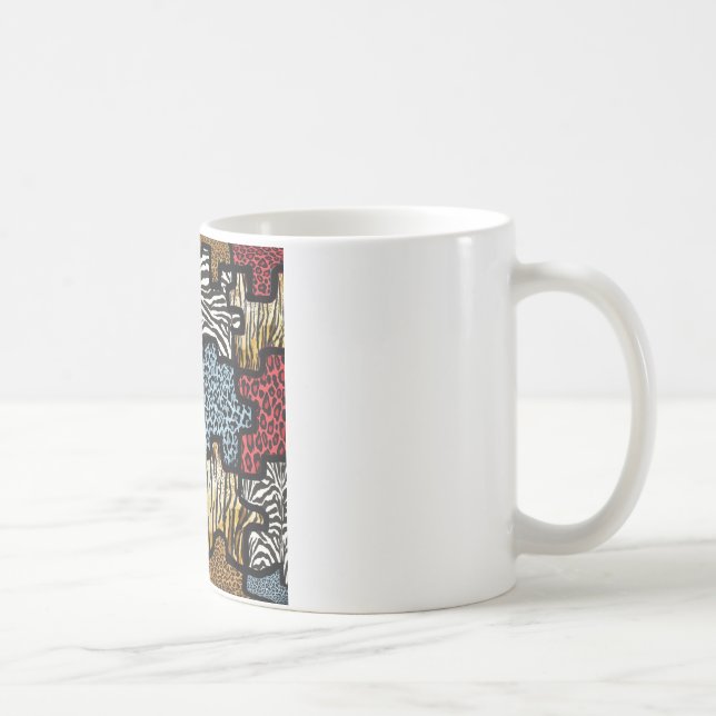Mug Puzzle Rockabilly Impression Animale RAB (Droite)