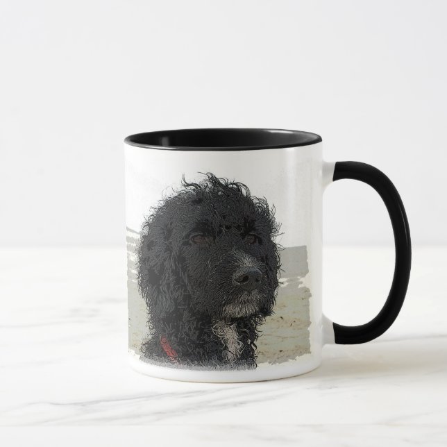 Mug PWD sur la plage (Droite)