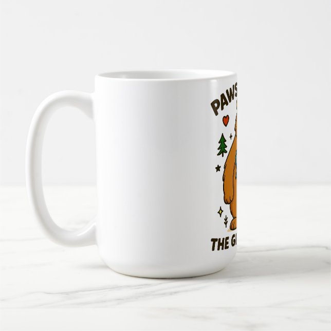 Mug Pws-itivement le plus grand papa ours (Gauche)