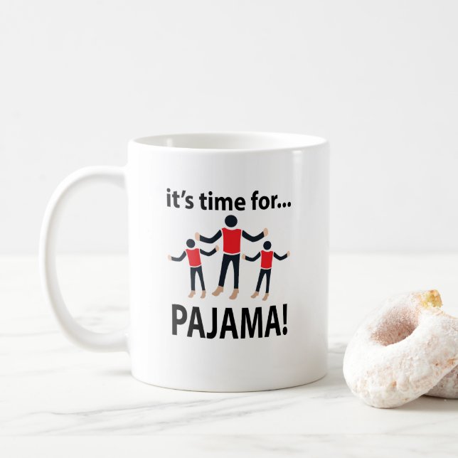 Mug Pyjama C'est l'heure du Pyjama (Avec donut)