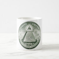 Pyramide d'Illuminati de franc-maçon de billet