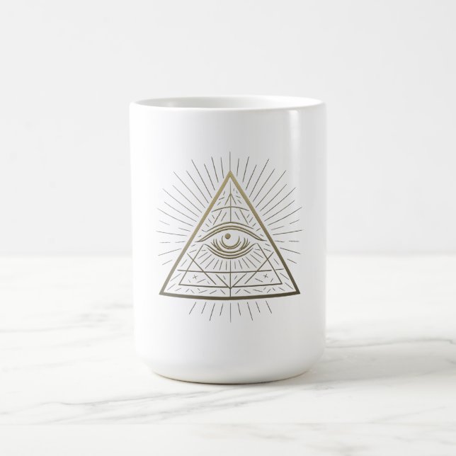 Mug Pyramide mystique — L'oeil de la Providence (Centre)