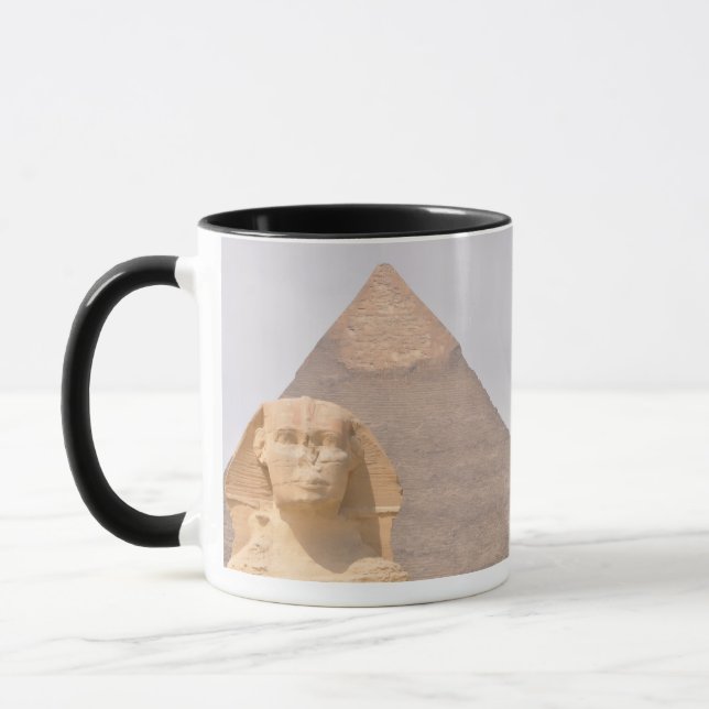 Mug Pyramides de Gizeh & Sphinx Égypte ancienne Pharao (Gauche)