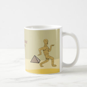 Mug Pyramides égyptiennes de maman de bande dessinée