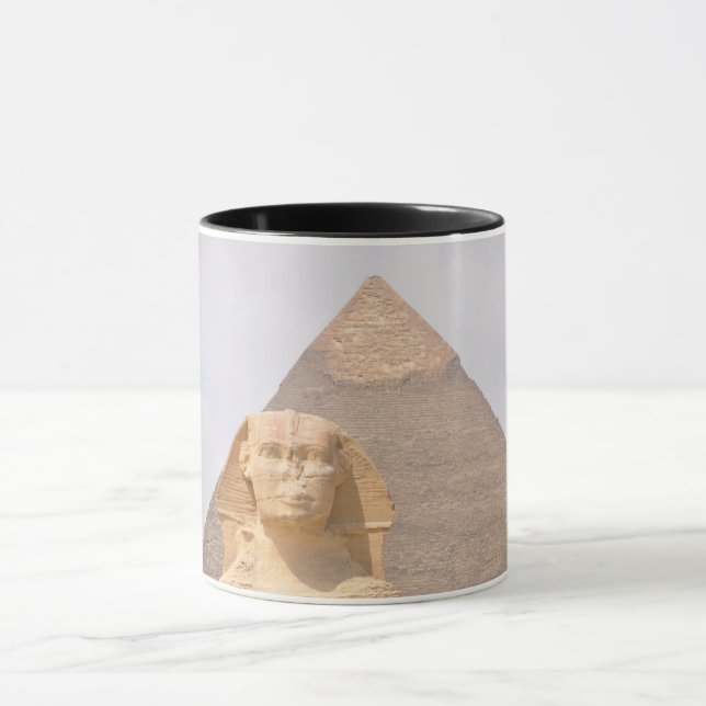 Mug Pyramides Sphinx Egypte ancienne Khufu Pharoah (Centre)