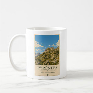 Mug Pyrénées France – Rocky's Illustrated Poster