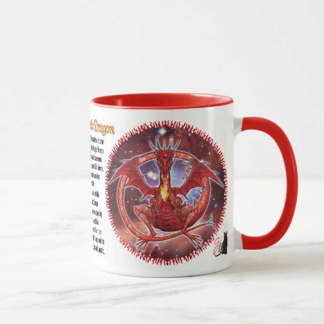Mug Pyrope Dragon Cosmique (Droite)