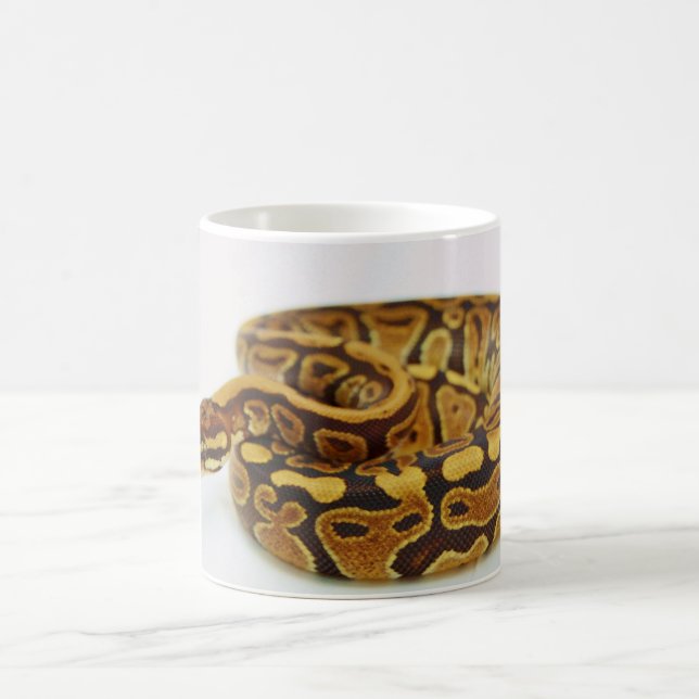 Mug Python jaune et noir de boule (Centre)