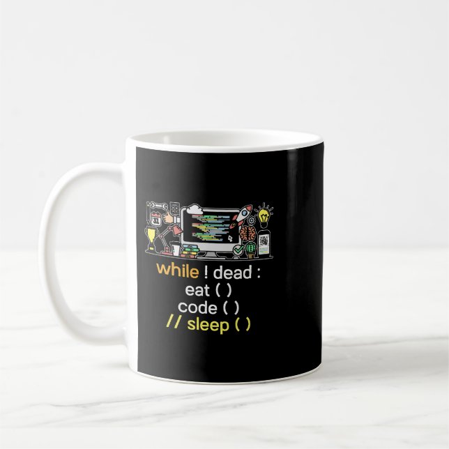 Mug Python Lover Computer Science Python Programmer Ea (Gauche)