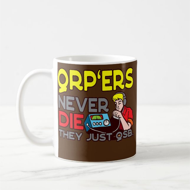 Mug QRPers Funny Ham (Gauche)