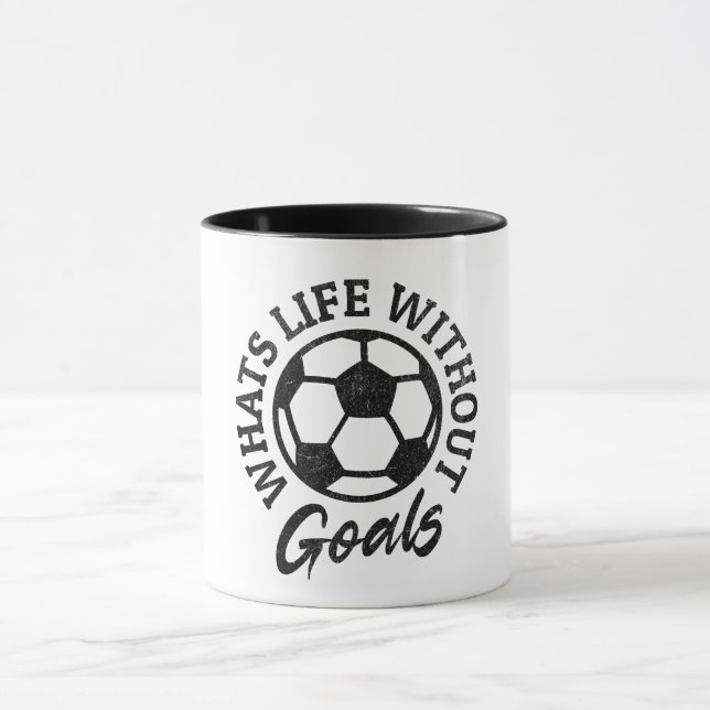 Mug Qu’est-ce que la vie sans objectifs – Minimalisme  (Centre)