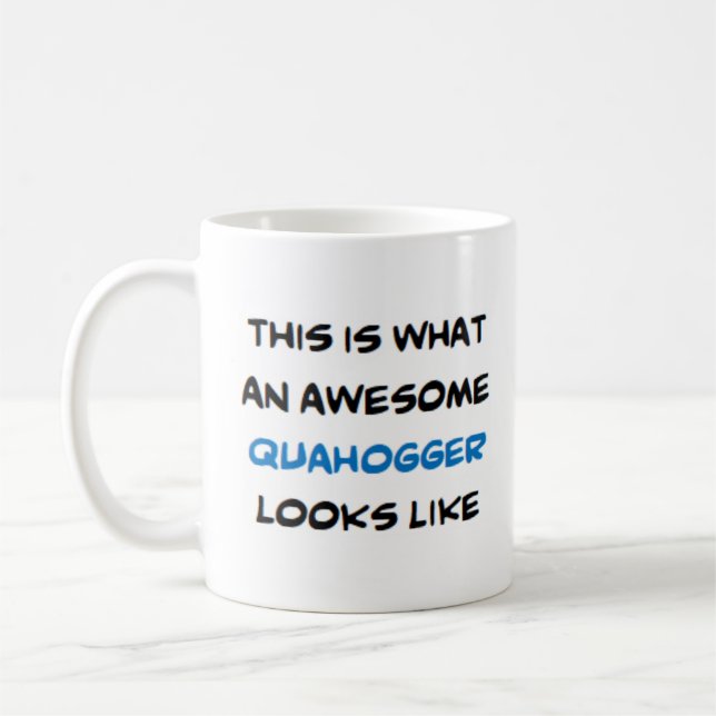 Mug quahogger, génial (Gauche)