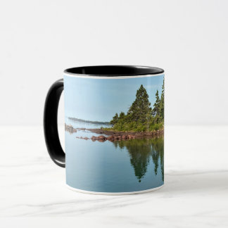 Mug Quai de la baie de Malone et lac lisse Isle Royale