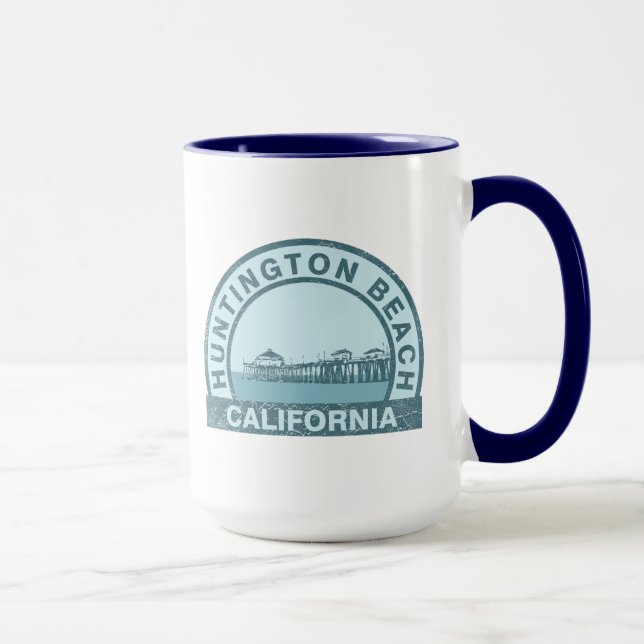 Mug Quai Huntington Beach Pier (Droite)