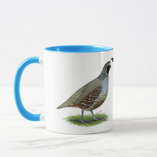 Mug Quail de la Californie (Gauche)