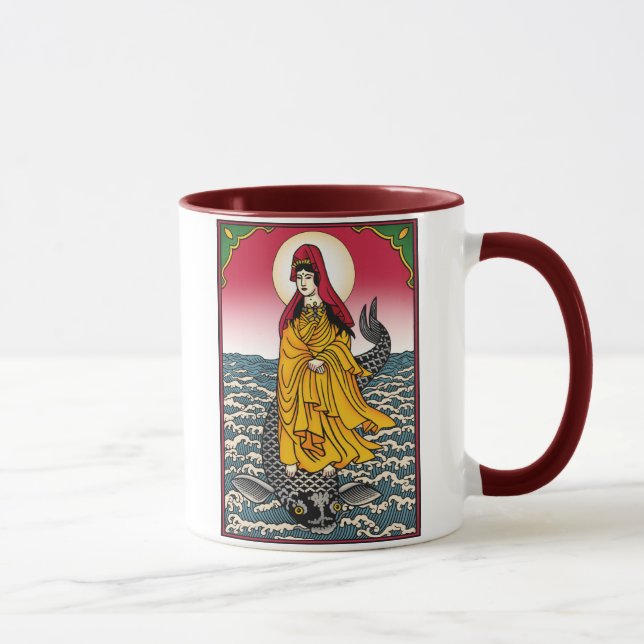 Mug Quan Yin avec Dharmachakra (Droite)