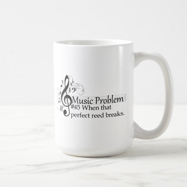 Mug Quand ce roseau parfait se casse (Droite)