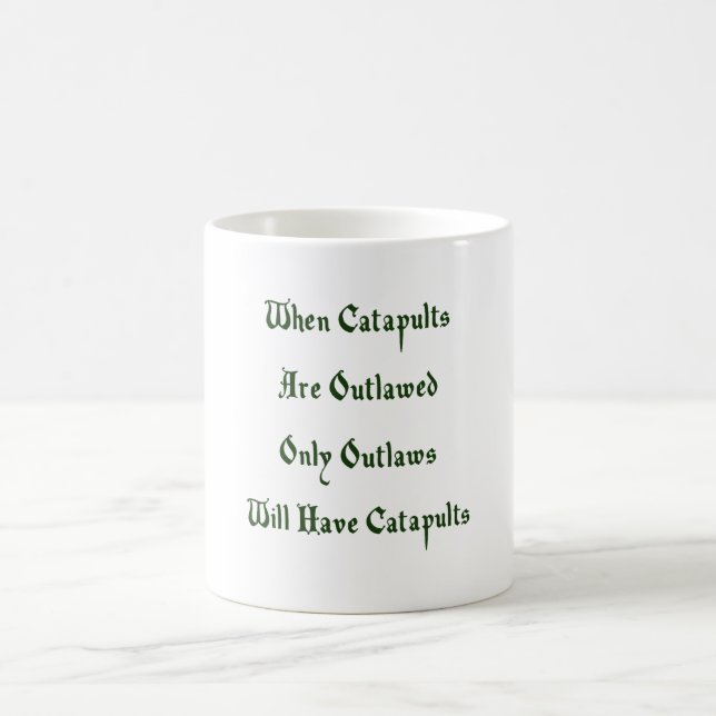 Mug Quand des catapultes sont proscrites (Centre)