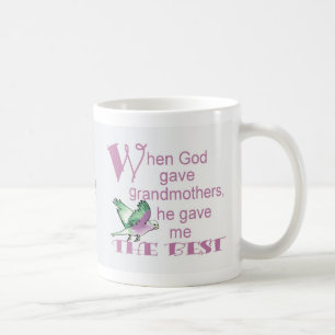 Mug Quand Dieu a donné Grandmothers©