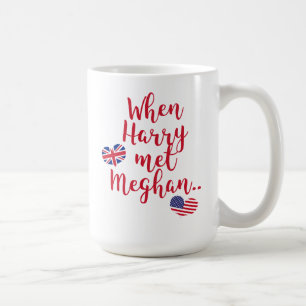 Mug Quand Harry a rencontré Meghan   Mariage royal