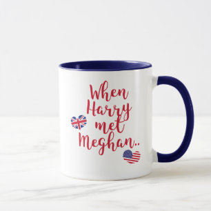 Mug Quand Harry a rencontré Meghan Mariage royal