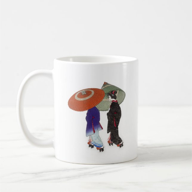 Mug Quand il pleut, il pleut à verse (Gauche)