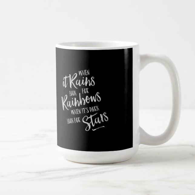 Mug Quand il pleut - inspiré attaquez (Droite)