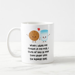 Mug Quand Je Crache Mes Cookies Dans Mon Lait, Je Pens