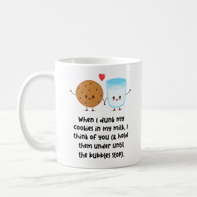 Mug Quand Je Crache Mes Cookies Dans Mon Lait, Je Pens (Gauche)