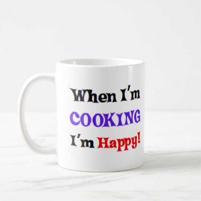 Mug quand je cuisine (Gauche)