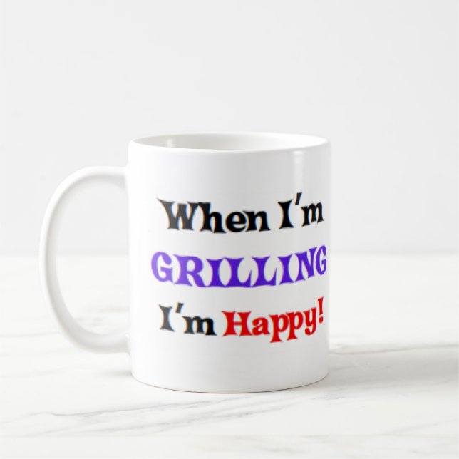 Mug quand je fais des grillades (Gauche)