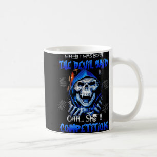 Mug Quand Je Suis Né Le Diable A Dit Oh Concours