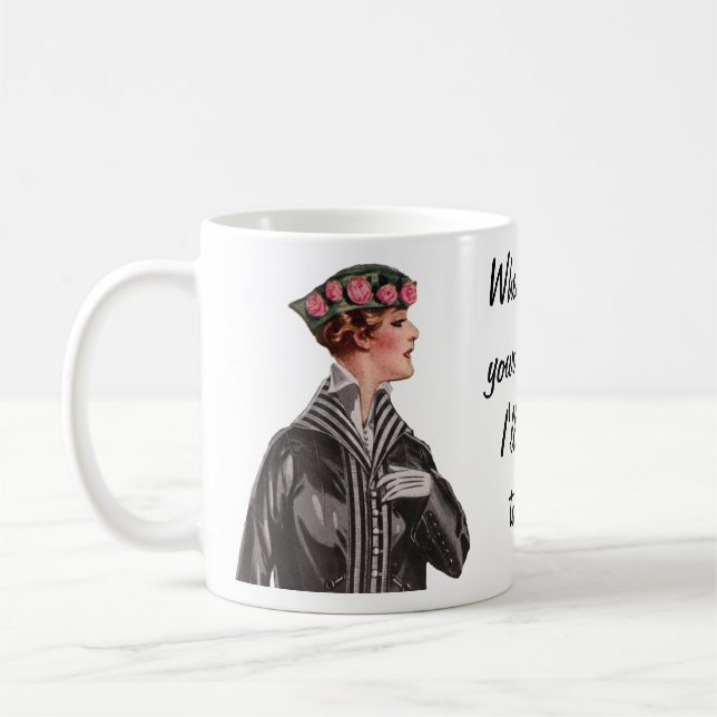 Mug Quand je veux votre avis… (Gauche)