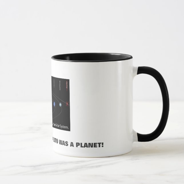 MUG QUAND J'ÉTAIS VOTRE ÂGE PLUTON ÉTAIT UNE PLANÈTE ! (Droite)