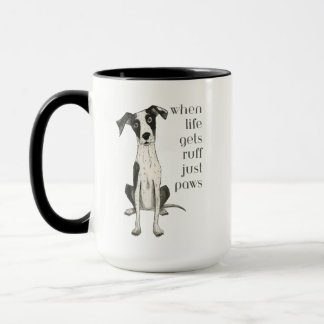 Mug quand la vie devient difficile il suffit de faire 