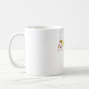 Mug Quand la vie floue jouer avec un hamster