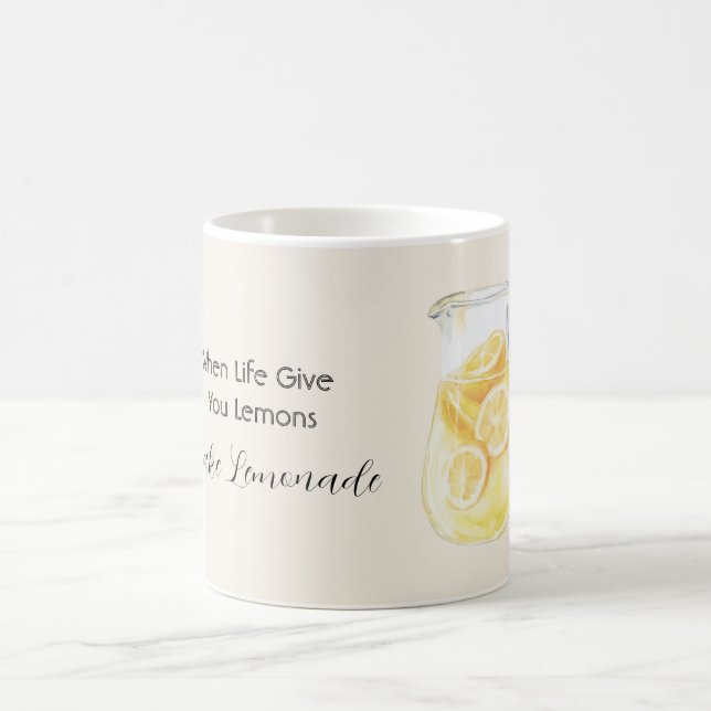 Mug Quand la vie vous donne des citrons (Centre)