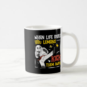 Mug Quand la vie vous donne des citrons, bottez-les lo