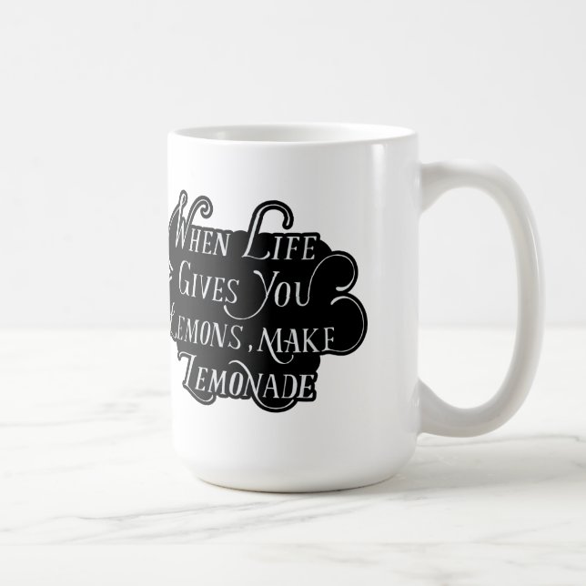 Mug Quand La Vie Vous Donne Des Citrons, Faites De La  (Droite)